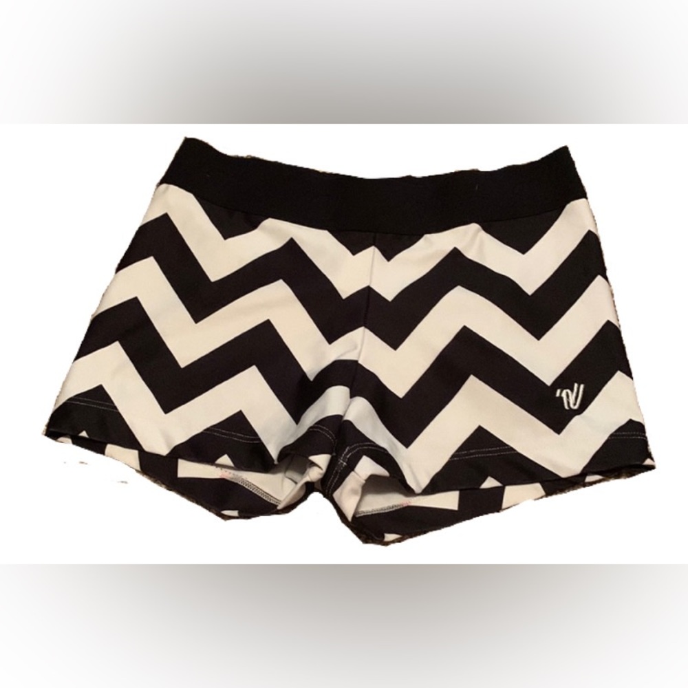 Varsity spandex shorts striped